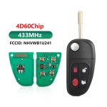 Jaguar X-Type S-Type XJ XJR 4D60 chip For Uncut FO21 blade 315/433Mhz